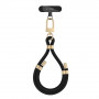 Náramok na zápästie Tech-Protect C4S Rope, čierno-zlatý