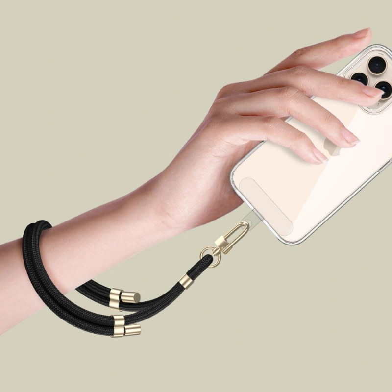Náramok na zápästie Tech-Protect C4S Rope, čierno-zlatý