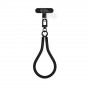 Tech-Protect C3S Rope Wrist Strap, čierna/čierna