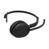 Jabra Evolve3 65 UC Mono Headset, Link 390c, nabíjací stojan, čierna (36599-889-889)