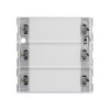 Gira Tlačidlový snímač Push-Button Sensor 3 Comfort 513300, 3-gang, KNX, System 55