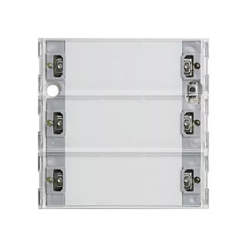Gira Tlačidlový snímač Push-Button Sensor 3 Comfort 513300, 3-gang, KNX, System 55