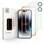 Tech-Protect Supreme Set tvrdené sklo pre Apple iPhone 16, priehľadné (3 ks)