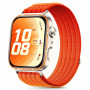 Tech-Protect Nylon remienok pre Huawei Watch Fit 3 / 4 / 4 Pro / 5 / 5 Pro, oranžový