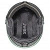 Lyžiarska prilba UVEX Wanted Visor, 58-61 cm (L), zelená
