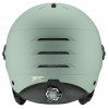 Lyžiarska prilba UVEX Wanted Visor, 58-61 cm (L), zelená