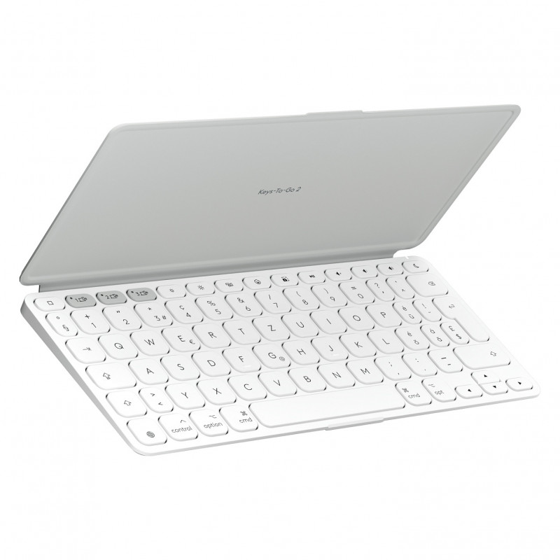 Klávesnica Logitech Keys-To-Go 2 pre iPad (920-013009), bledosivá, švajčiarske rozloženie