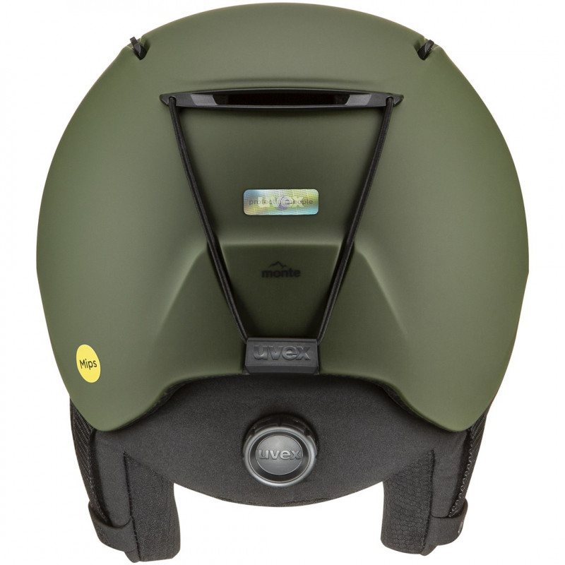 Lyžiarska prilba UVEX Monte LT MIPS, 51-55 cm, zelená