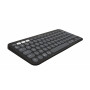Logitech Pebble Keys 2 K380s Bluetooth klávesnica (920-011803), grafitová, francúzske rozloženie