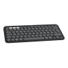 Logitech Pebble Keys 2 K380s Bluetooth klávesnica (920-011803), grafitová, francúzske rozloženie