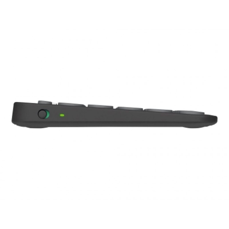 Logitech Pebble Keys 2 K380s Bluetooth klávesnica (920-011803), grafitová, francúzske rozloženie