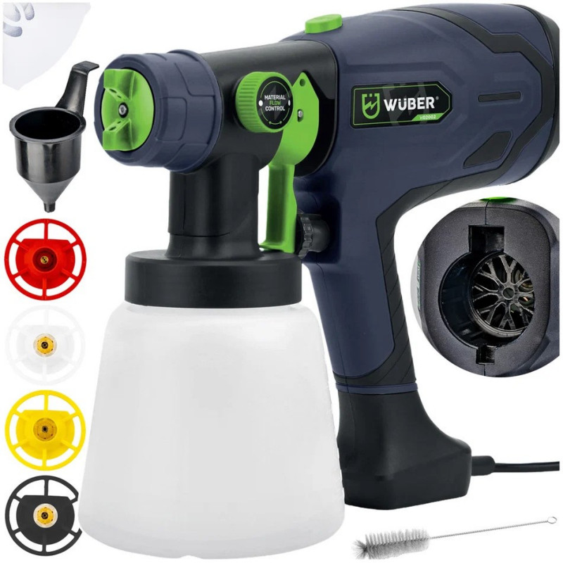 Elektrická striekacia pištoľ Wuber W02002, 400 W