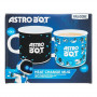 Paladone PP15505AB Astro Bot hrnček s termochromatickým efektom, modrý/biely (1 ks)