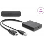 Delock 64383 adaptér HDMI samec na USB Type-C samica (DP Alt Mode), 8K HDR
