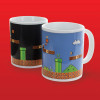 Paladone PP2927NN Super Mario Bros. hrnček meniaci farbu pri teple, viacfarebný