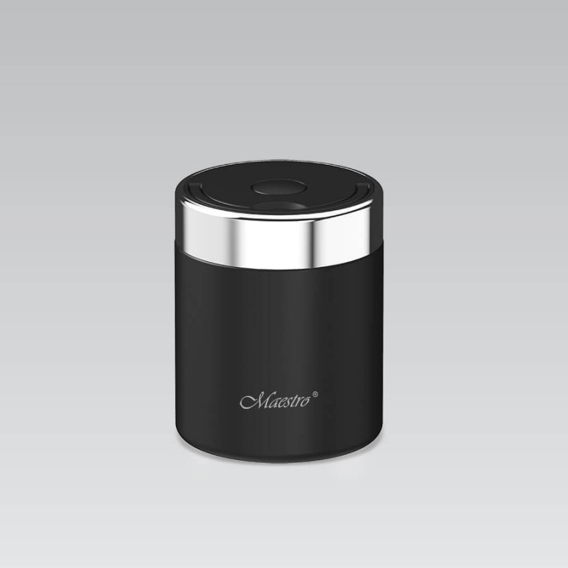 Maestro MR-1649-50-BLACK Termoska na jedlo, 500 ml, čierna