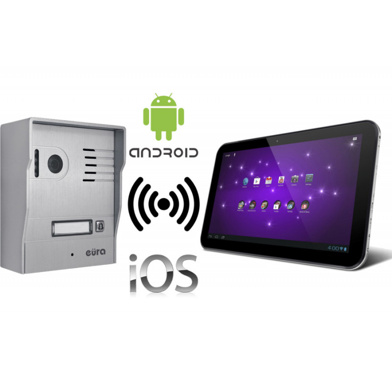 EURA IVP-02C7 Lutra IP videovrátnik, povrchová montáž, poľský server