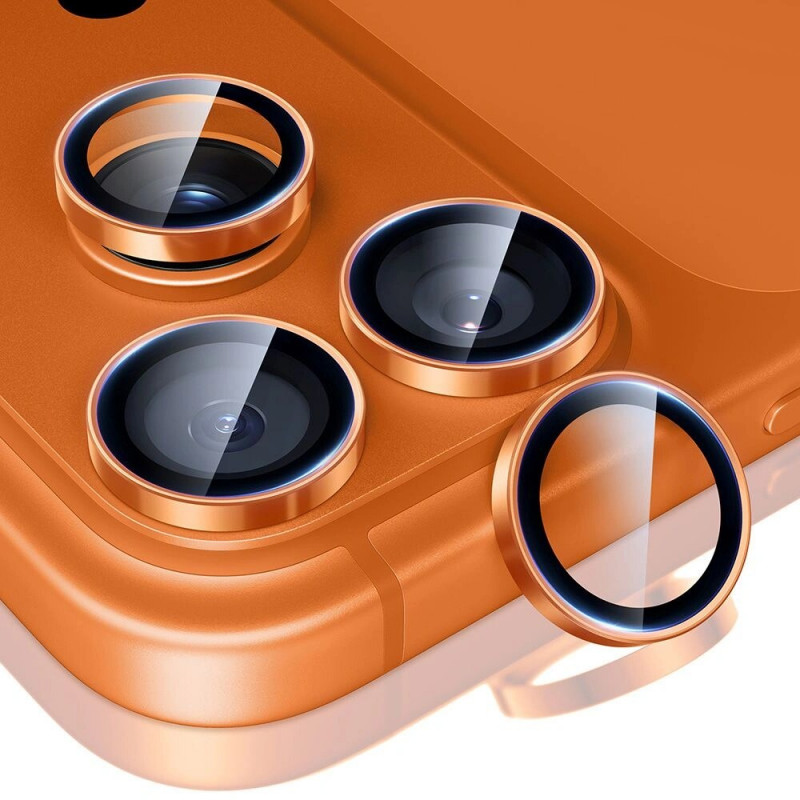 ESR Armorite Camera Protector pre Apple iPhone 14 Pro / Max / 15 Pro / Max / 16 Pro / Max / 17 Pro / Max, oranžový