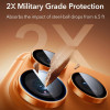 ESR Armorite Camera Protector pre Apple iPhone 14 Pro / Max / 15 Pro / Max / 16 Pro / Max / 17 Pro / Max, oranžový