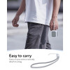 ESR Orbit HaloLock MagSafe puzdro pre Apple AirPods Pro 3, biele