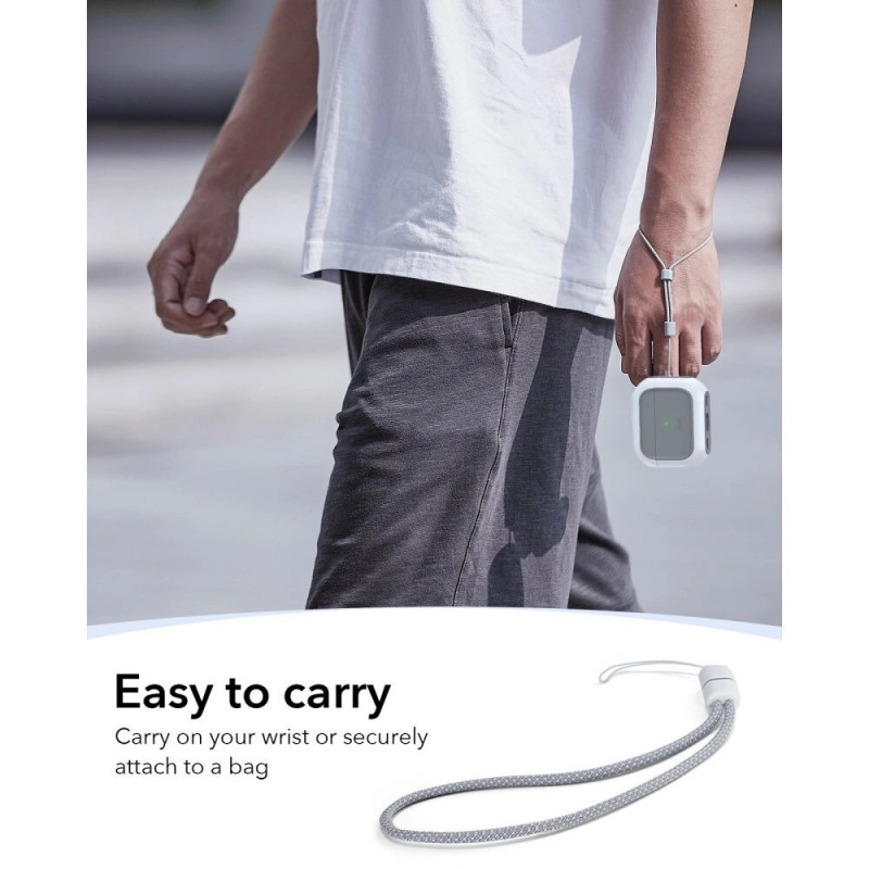 ESR Orbit HaloLock MagSafe puzdro pre Apple AirPods Pro 3, biele