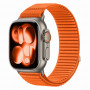 Remienok na hodinky Tech-Protect Nylonloop Apple Watch 8 / 9 / 10 / 11 / 12 / SE / Ultra 44/45/46/49 mm, oranžový