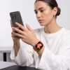 Remienok na hodinky Tech-Protect Nylonloop Apple Watch 8 / 9 / 10 / 11 / 12 / SE / Ultra 44/45/46/49 mm, oranžový