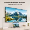 Kábel LogiLink CUA0120 USB 3.2 Gen2 Type-C, C/M na DP/M, obojsmerný, 8K/60 Hz, kovový, čierny, 1,8 m