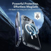 ESR Classic Hybrid MagSafe puzdro s tvrdeným sklom pre Apple iPhone 17 Pro Max, priehľadné