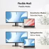Kábel Logilink CUA0131 USB 3.2 Gen2 Type-C, C/M na DP/M, 8K/60 Hz, nylon, kov, čierny, 2 m