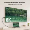 Kábel Logilink CUA0132 USB 3.2 Gen2 Type-C, C/M na DP/M, 8K/60 Hz, nylon, kov, čierny, 3 m