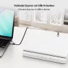 Kábel Logilink CU0108 USB 2.0, USB-A/M na USB-B/M, 480 Mbps, nylon, kov, čierny/strieborný, 3 m