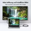Kábel Logilink UA0474 USB 3.2 Gen1 Type-C, C/M na DVI-D/M, 1080p/60 Hz, čierny, 3 m