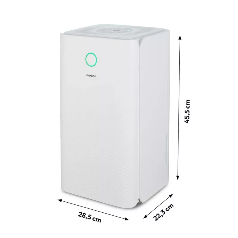 Odvlhčovač vzduchu Medion DH10 (MD12047), 200 W, biely