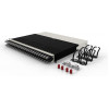 Patchbox .one 8RU UTP patch panel, čierny (PONEX8UTPBK)