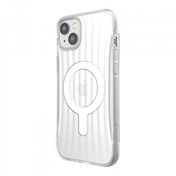 X-Doria Raptic Clutch MagSafe puzdro pre Apple iPhone 14 Plus / 15 Plus, priehľadné