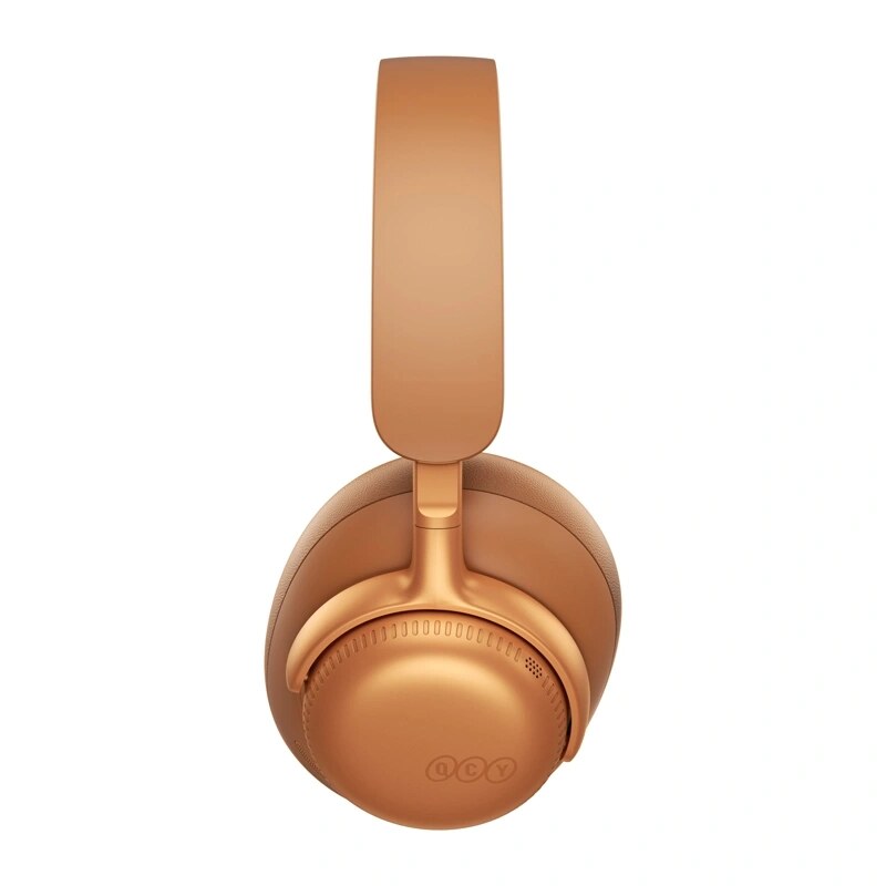 QCY H6 Ultra bezdrôtové náhlavné slúchadlá s adaptívnym ANC, Bluetooth 6.0, oranžové