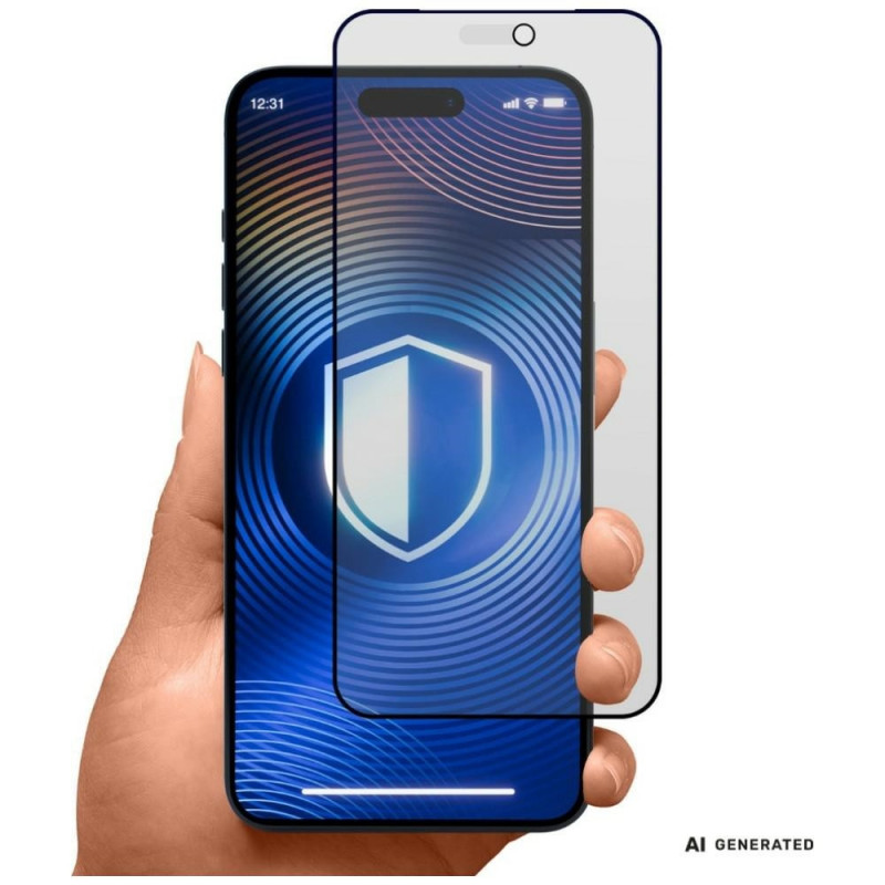 3MK HardGlass Matt Max Privacy tvrdené sklo pre Apple iPhone 18 Pro, matné, ochranný filter súkromia
