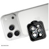 3MK Lens Protection Pro ochrana objektívu fotoaparátu pre Apple iPhone 18 Pro / 18 Pro Max, tvrdené sklo, dúhová