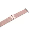 Náramok PURO Loop Nylon pre Apple Watch 38/40/41 mm, ružový