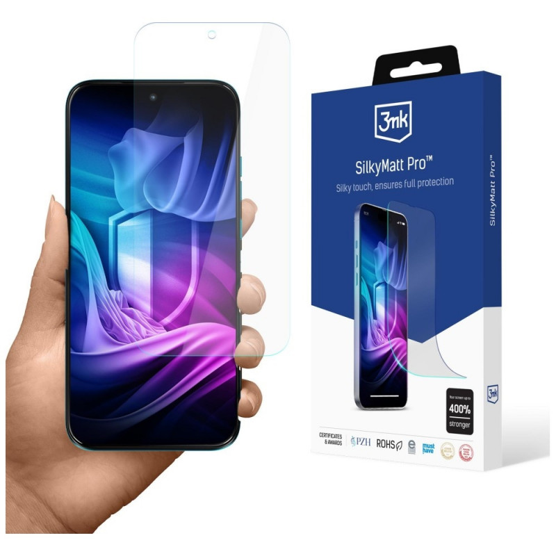 3MK Silky Matt Pro matná ochranná fólia na displej pre Motorola Moto G87