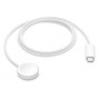 Apple Magnetická rýchlonabíjačka na hodinky s káblom USB-C (1 m), biela, ML434ZM/A