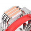 Thermaltake NiC L32 chladič CPU, 140 mm ventilátor PWM, hliník a meď, červená, biela