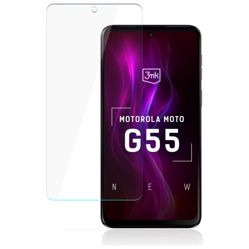 3MK FlexibleGlass hybridné sklo pre Motorola Moto G55 5G