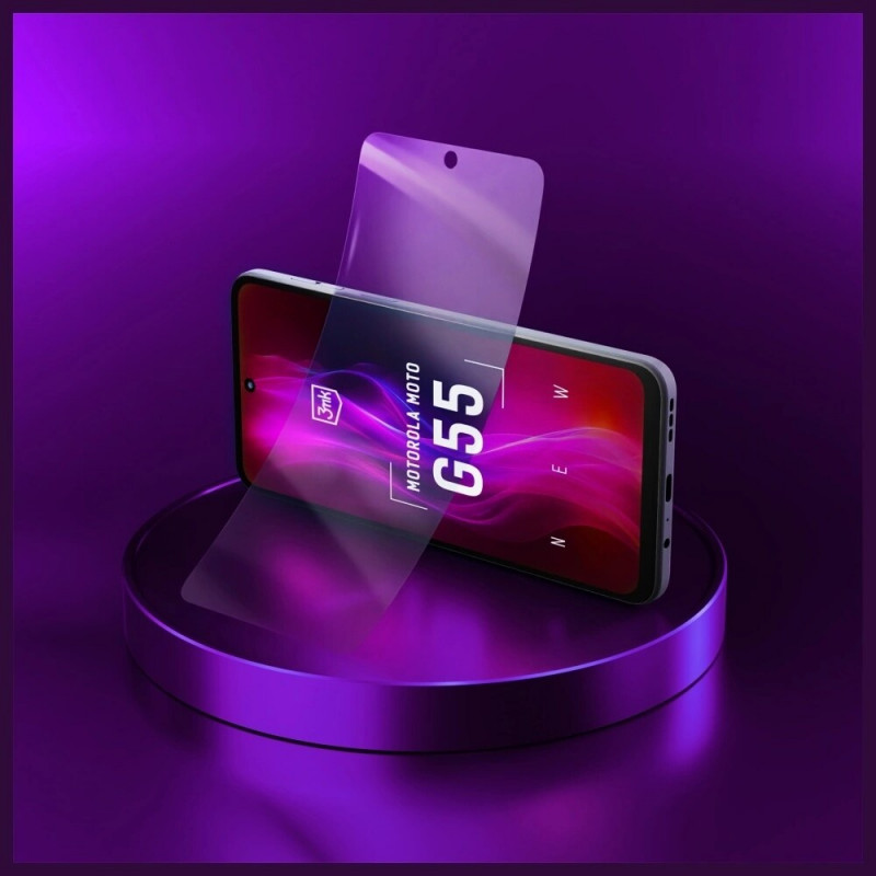 3MK FlexibleGlass hybridné sklo pre Motorola Moto G55 5G