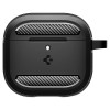 Spigen odolné puzdro Rugged Armor pre Apple AirPods 4, matná čierna