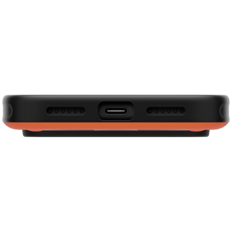 UNIQ Elix puzdro pre Apple iPhone 18 Pro Max / 17 Pro Max, 360 Rotating Kickstand, oranžové