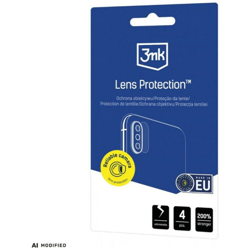 3MK Lens Protection Hybrid Glass Camera Lens Protector pre Samsung Galaxy A36 (4 ks)