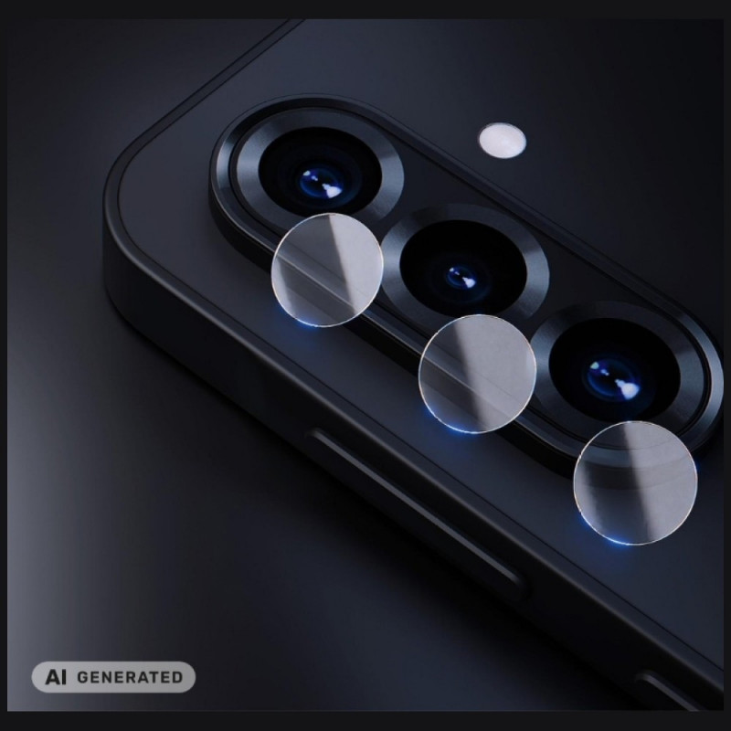 3MK Lens Protection Hybrid Glass Camera Lens Protector pre Samsung Galaxy A36 (4 ks)