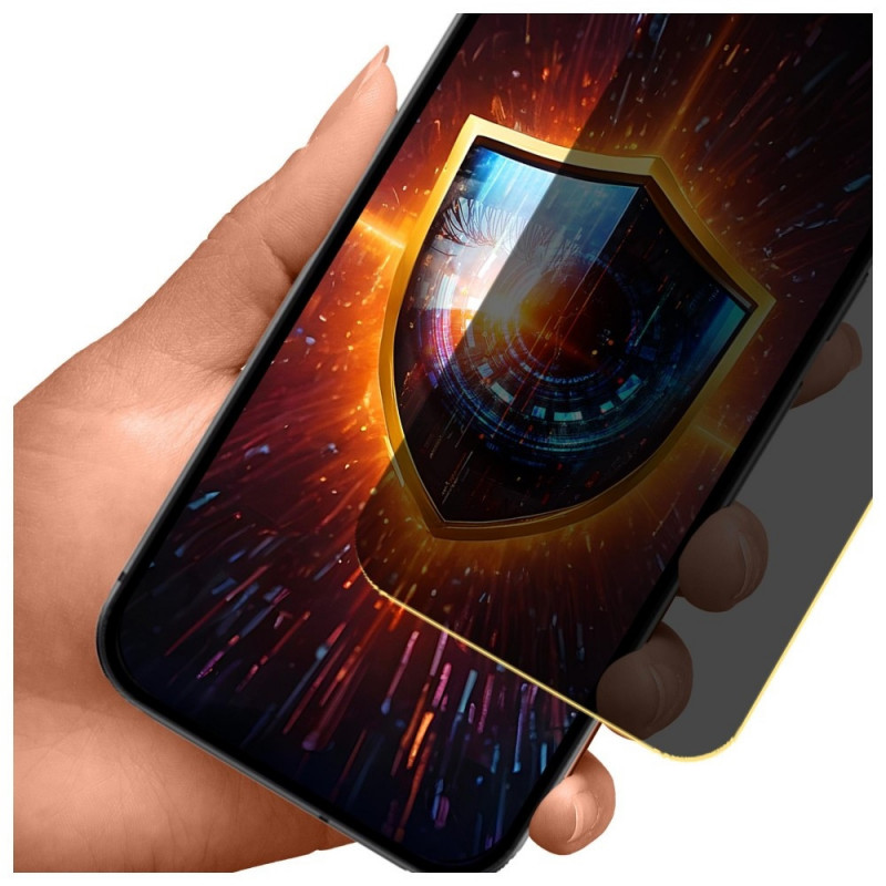 3MK Silky Matt Privacy matná ochranná fólia na displej so súkromím pre Google Pixel 9A, čierna